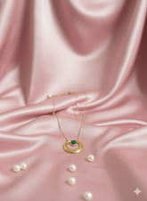 Emerald Aura Pendant